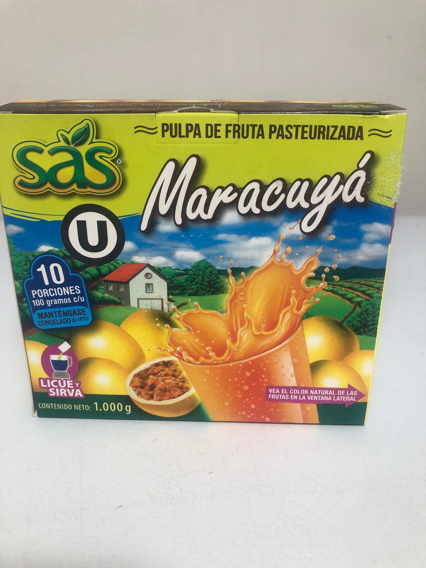 Passion fruit pulp- 1kg (10x100 sachets)