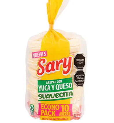 NEW! La Suavecita Cassava Arepa - 700g