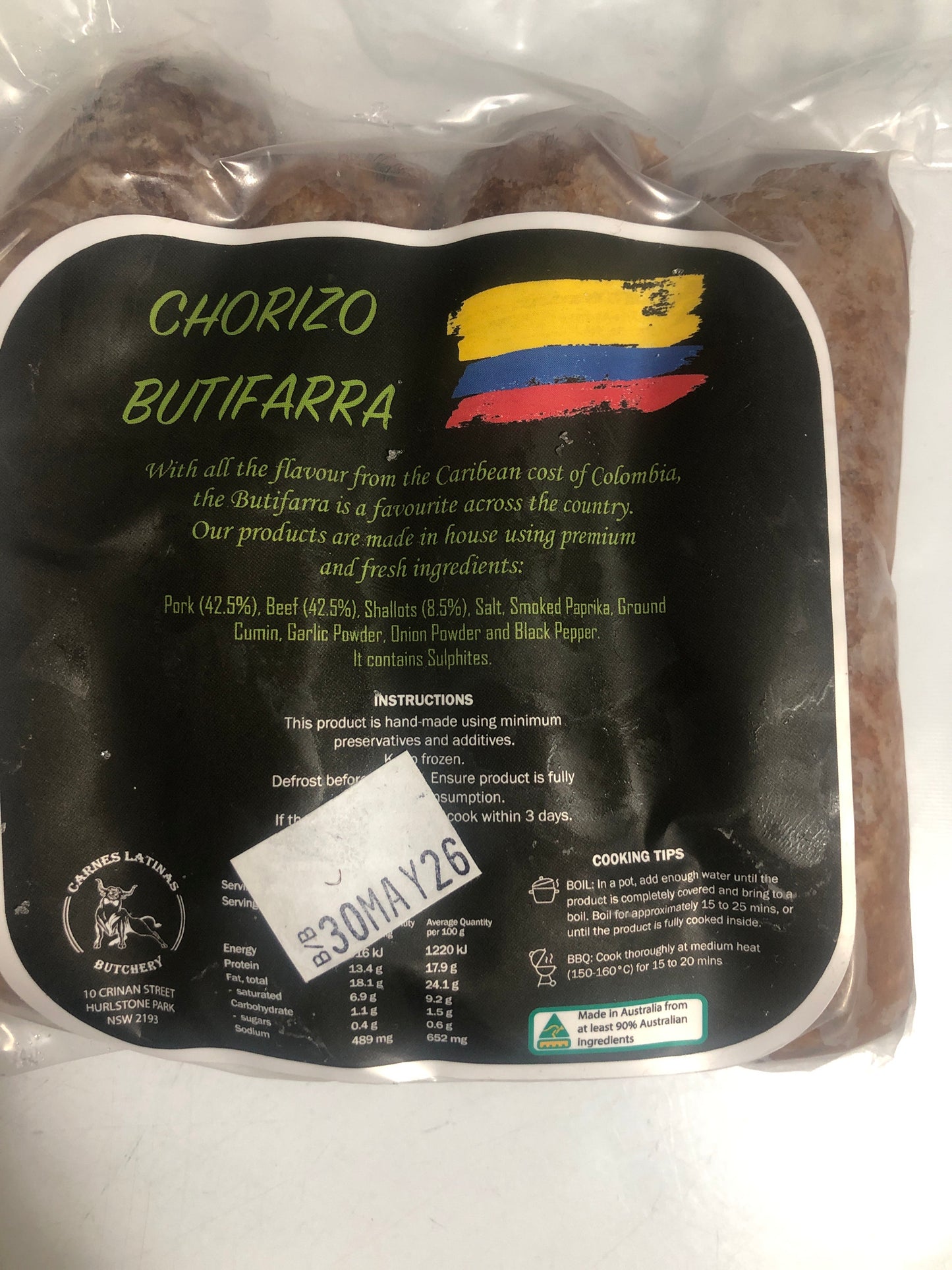 Chorizo Butifarra