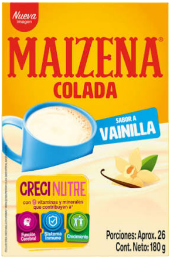 Colada Maizena Vainilla
