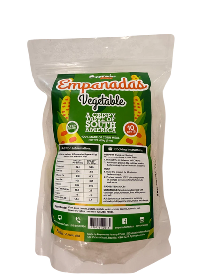 Vegan Empanada - 600g Bag - 10 Empanadas
