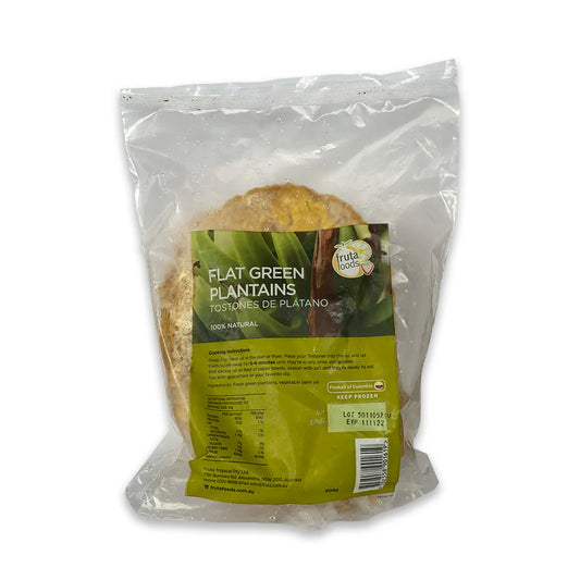 Flat large Green Plantain (Tostones)
