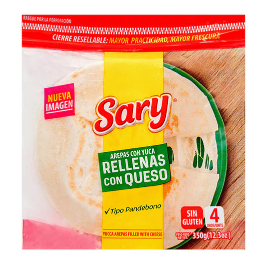 Cassava Arepa Filled with Cheese - 350g