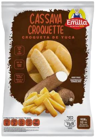 Cassava Chips Francesa- 908g